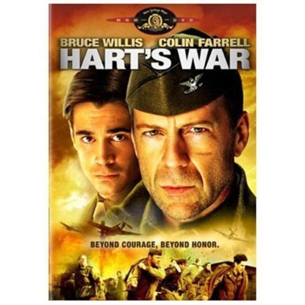 Harts War DVD Starring Bruce Willis And Colin Farrell MGM 2002 Drama